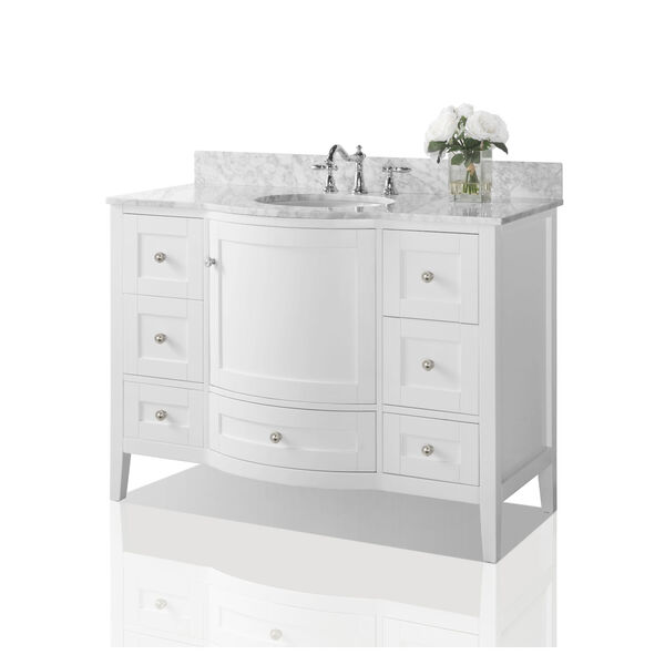 Lauren White 48-Inch Vanity Console