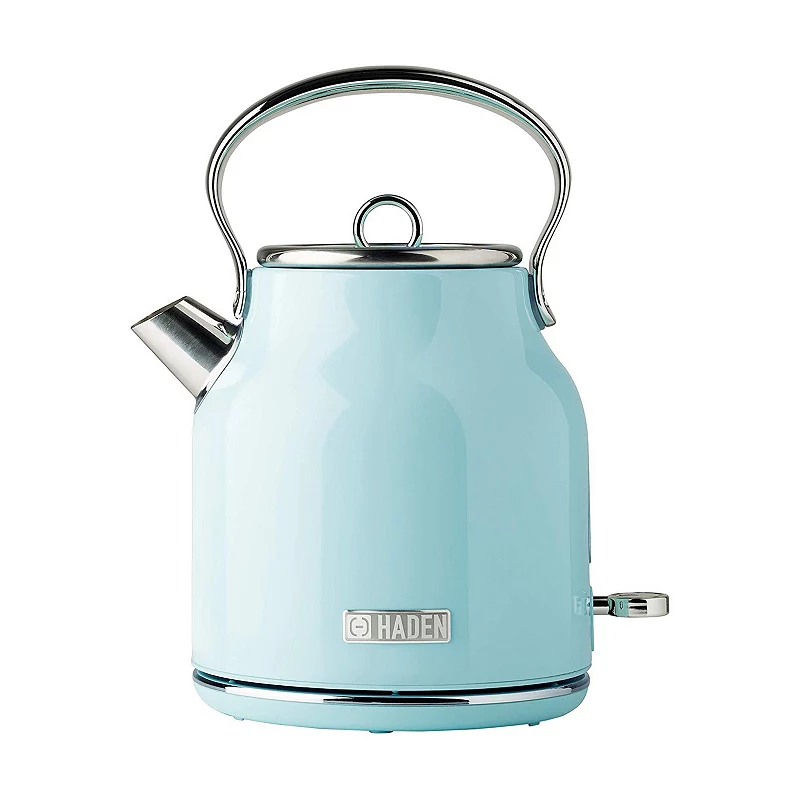 Haden Stainless Steel Retro Toaster and 1.7 Liter Stainless Steel Electric Kettle