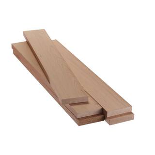 Swaner Hardwood 1 in. x 4 in. x 2 ft. FAS Cherry S4S Board (5-Pack) OL2626897