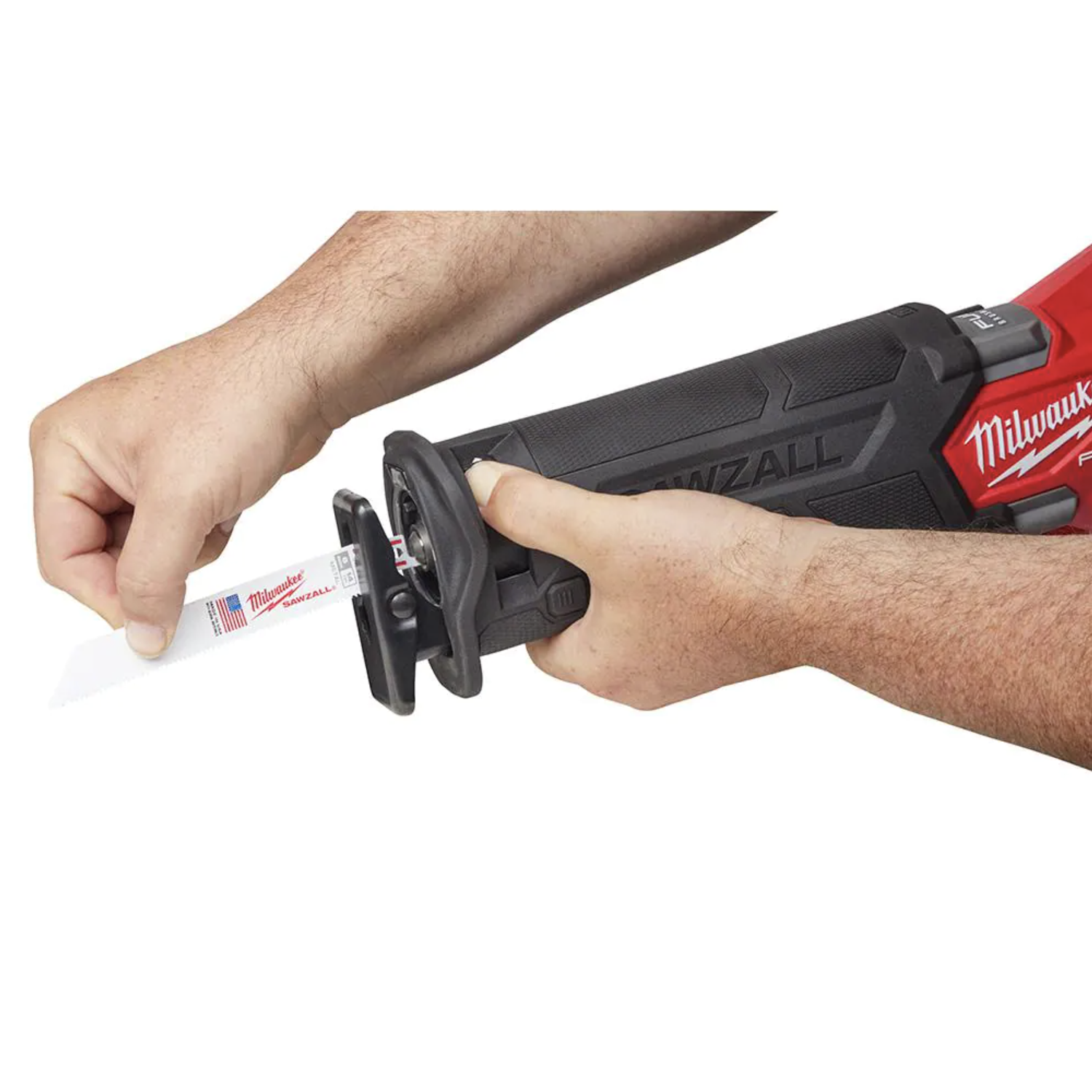 Milwaukee M18 FUEL One-Key 18V Lithium-Ion Brushless Cordless SAWZALL Reciprocating Saw， Tool-Only (2822-20)