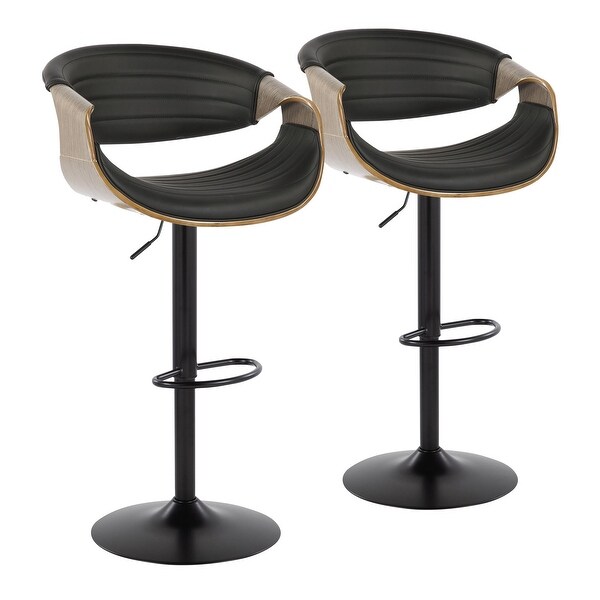 Carson Carrington Kanteborg Adjustable Bar Stool (Set of 2)