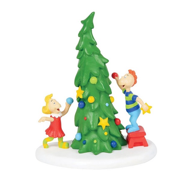 Department 56 Department 56 Dr Seuss Who ville Christmas Tree Figurine 4059423