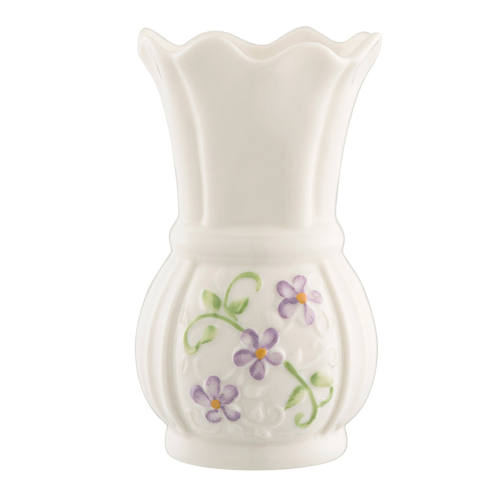 Belleek Classic Irish Flax Mini Vase