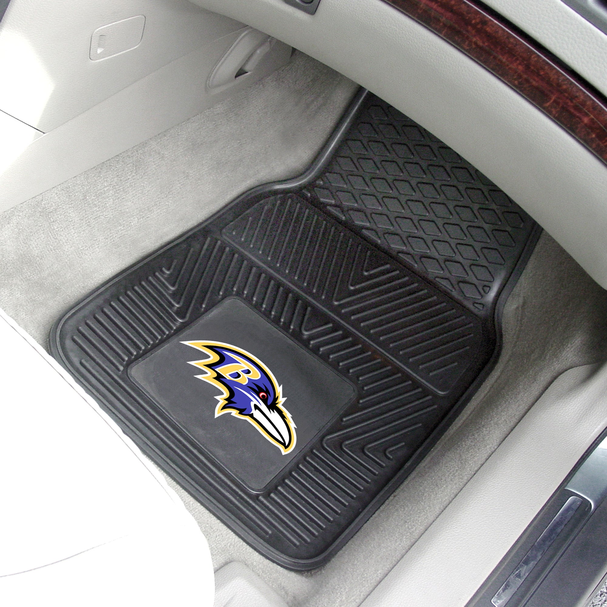 Baltimore Ravens 2-pc Vinyl Car Mats 17