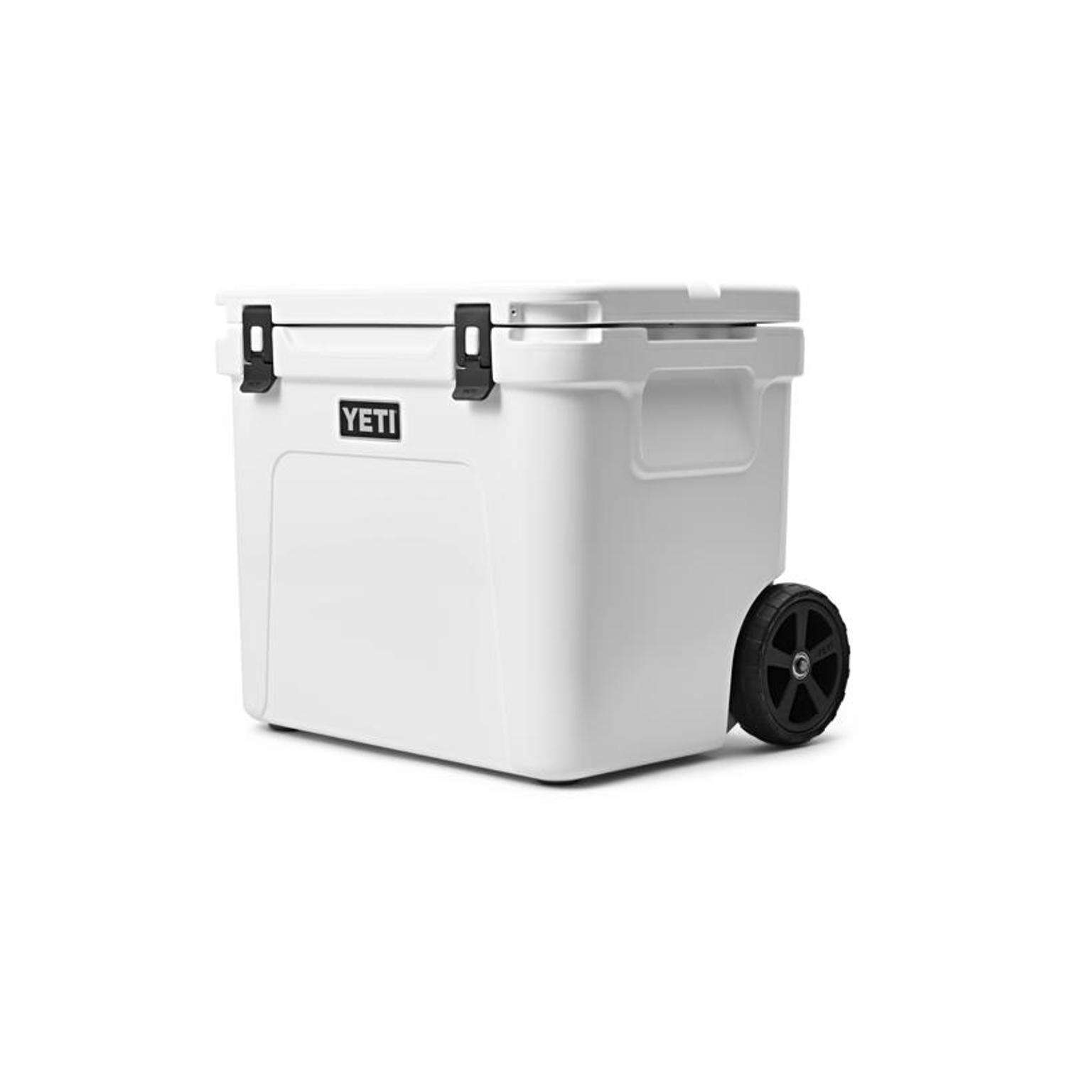 YETI Roadie 60 White 60 qt Roller Cooler