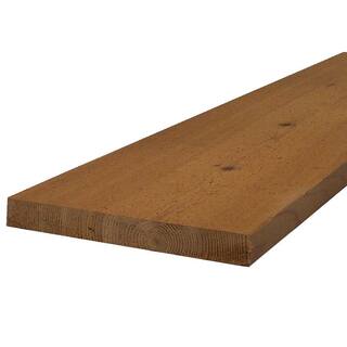 34 in. x 8 in. x 8 ft. Cedar Board 0514388