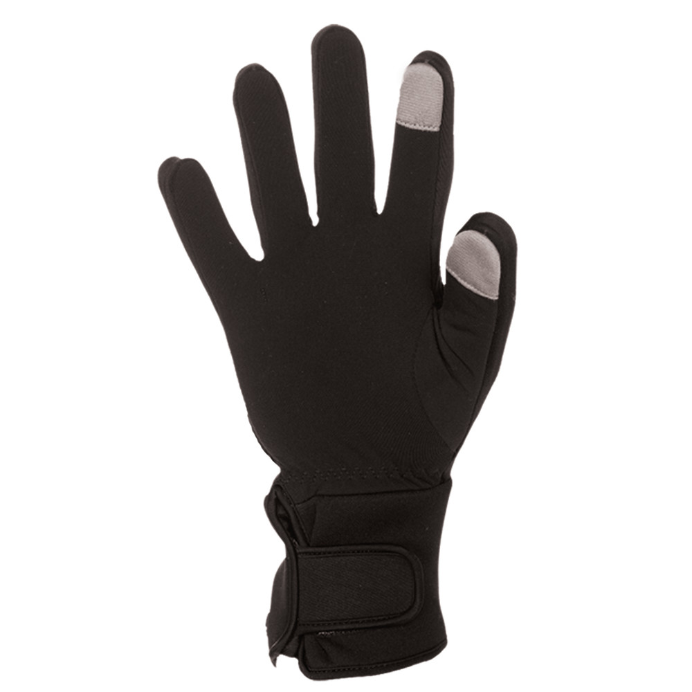 Heated Gloves Liner Unisex 7.4 Volt Black Small