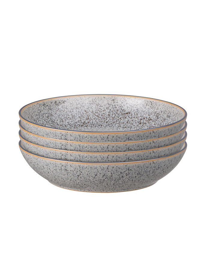 Denby Studio Craft Grey 4 Piece Pasta Bowl Set