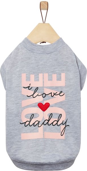 Frisco I Love Daddy Heart Dog and Cat T-Shirt