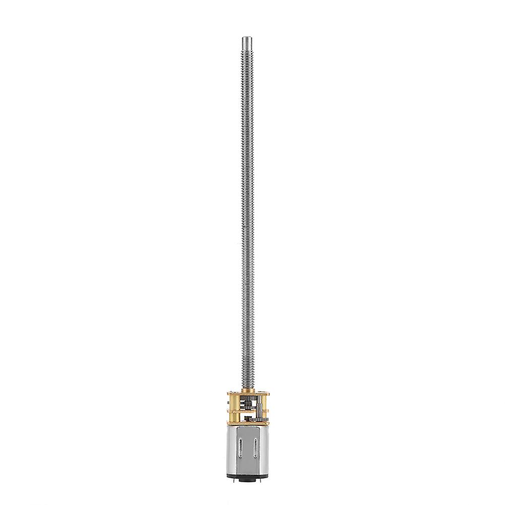 Dc 6/12v N20 Gear Box Reduction Motor With Long Output Shaft M4 X 100mm (12v 400rpm)