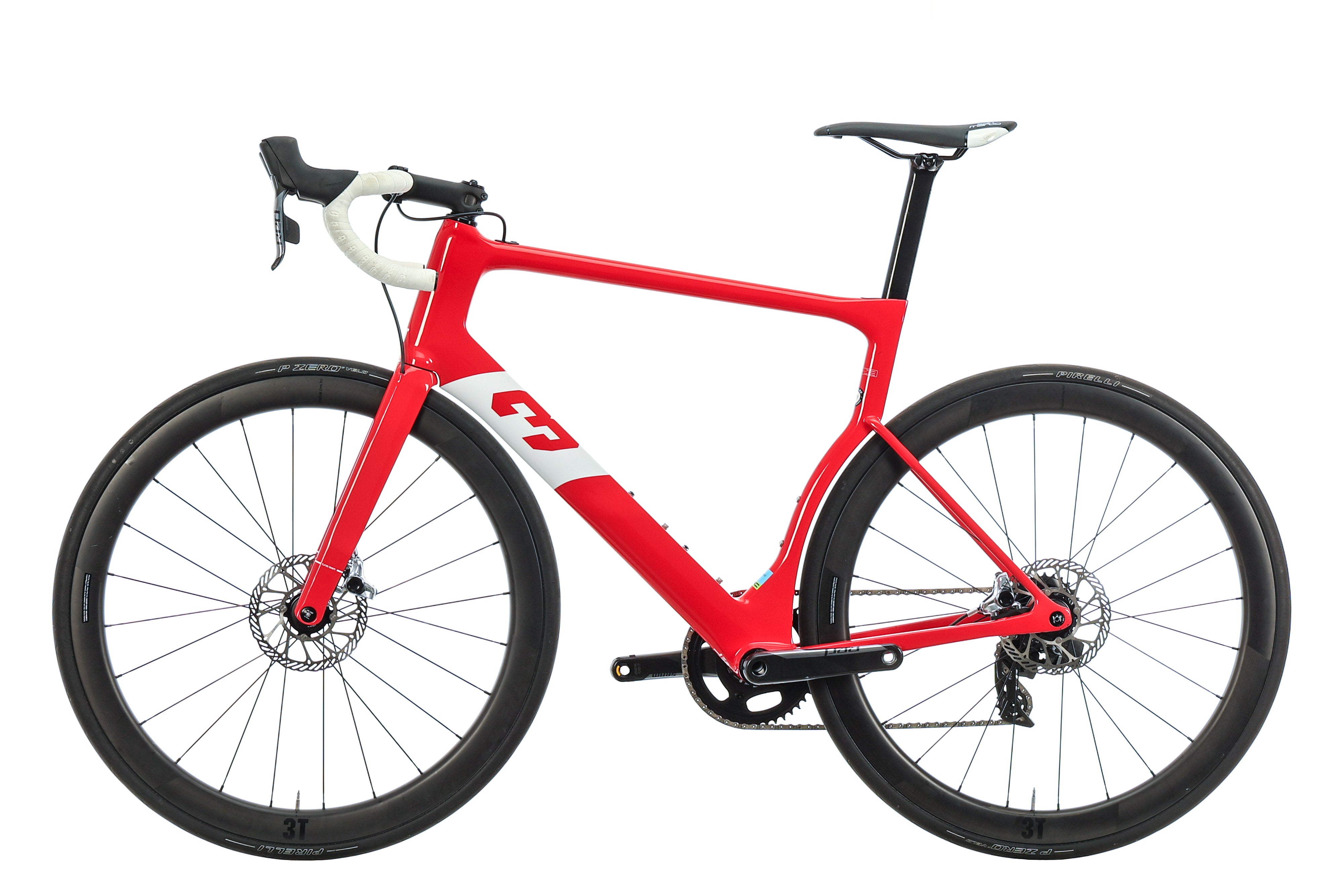 3T Strada TEAM Red AXS eTap Road Bike - 2020, X-Large