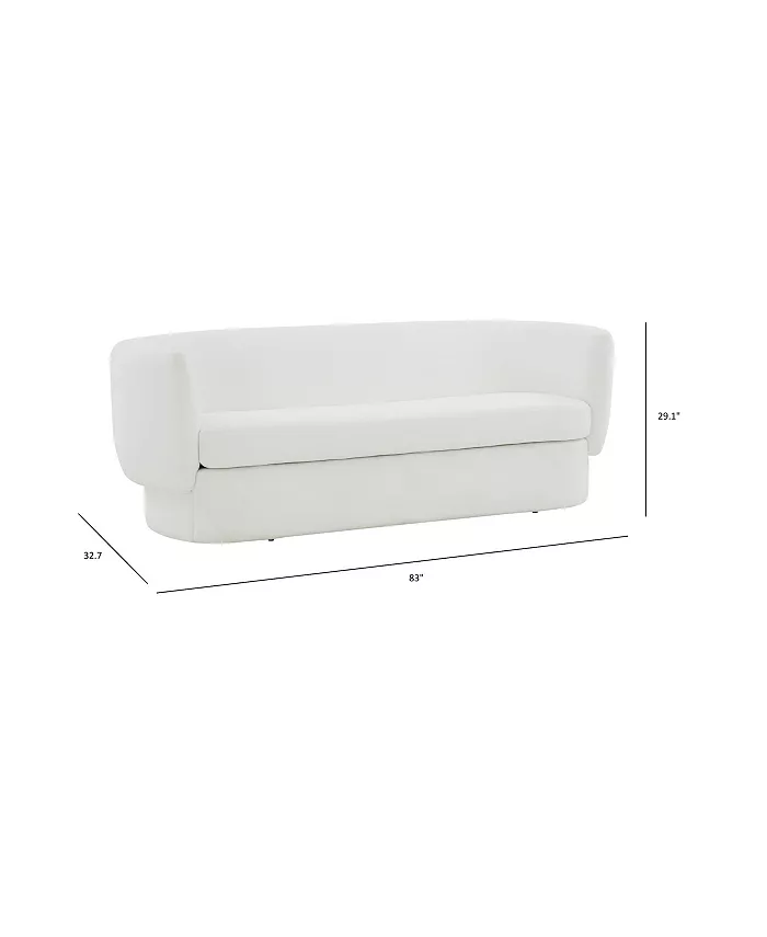 Safavieh Mariano 83 Curved Sofa