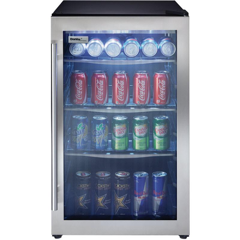 Danby Freestanding Beverage Center DBC434A1BSSDD