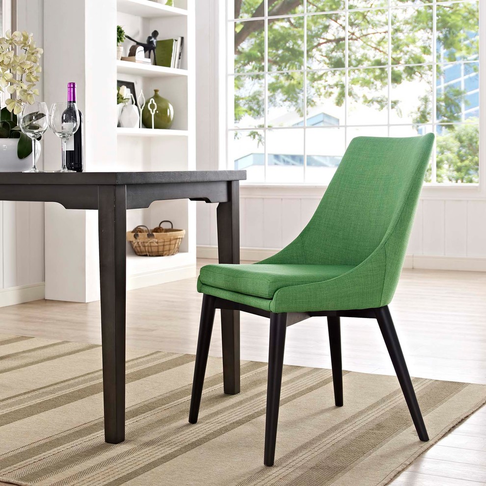 Viscount Dining Chair  Kelly Green   Midcentury   Dining Chairs   by Modern Furniture LLC  Houzz
