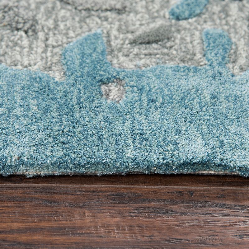 Alora Decor Lapis Kevin Wool Blend Rug