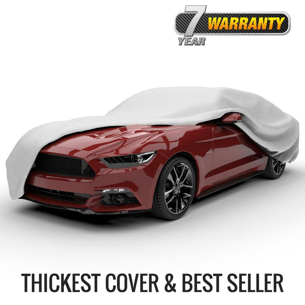 Budge Protector V 228 in. x 60 in. x 51 in. Size 4 Car Cover 5LF4