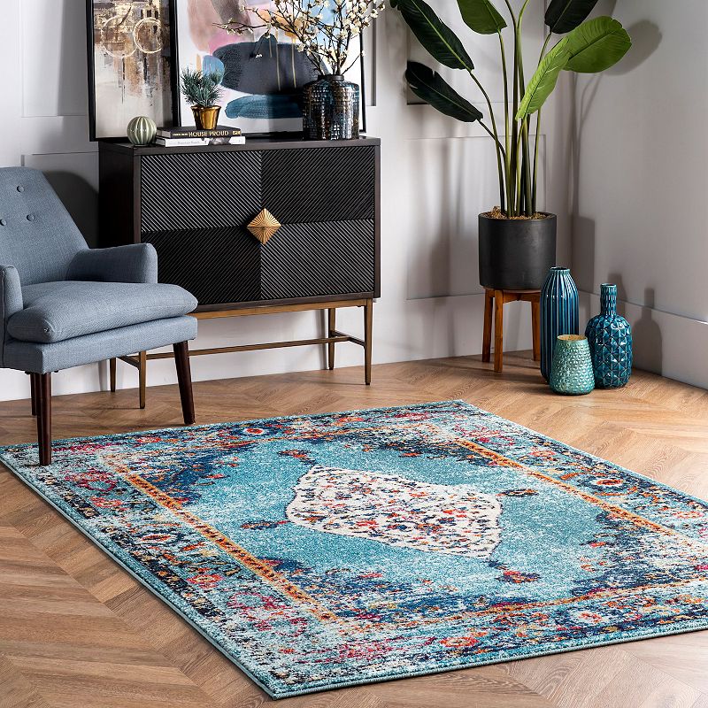 nuLOOM Vintage Medallion Veronica Rug