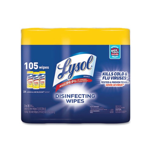 LYSOL Brand Disinfecting Wipes  RAC82159PK