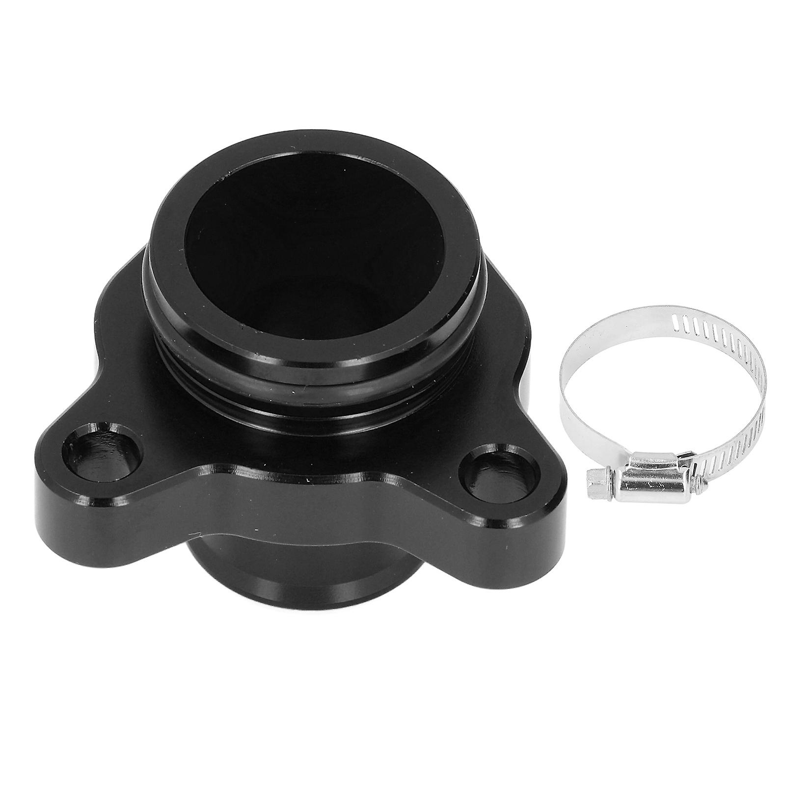 Car Water Hose Fitting Aluminium Alloy With Clamp Replacement For 335i 335xi 135i N54 3.0l Twin Turbo Motorsblack