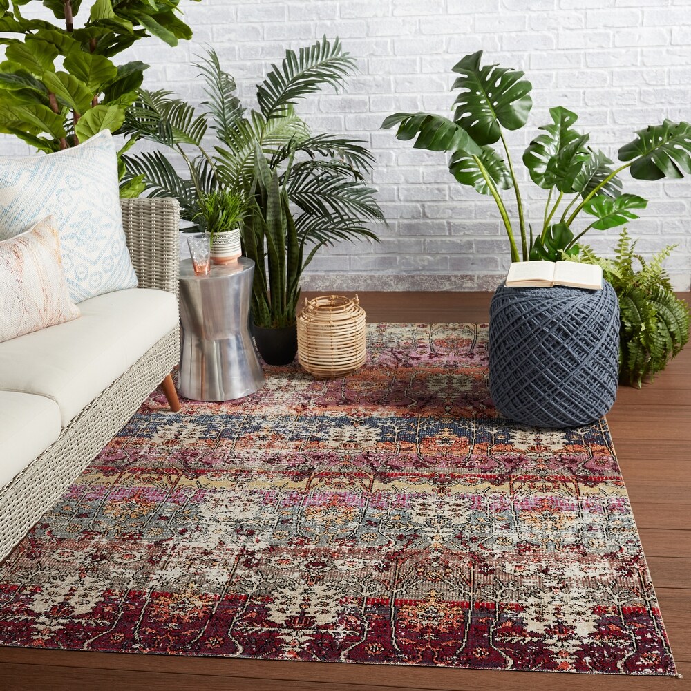 Alistair Indoor/ Outdoor Trellis Area Rug