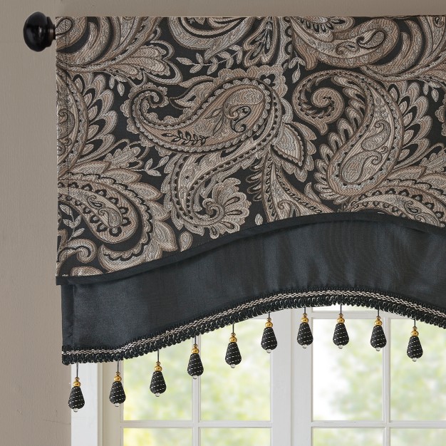 Valerie Jacquard Window Valance