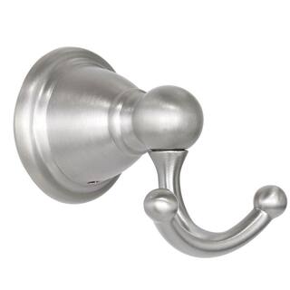 MOEN Brantford Double Robe Hook in Brushed Nickel YB2203BN