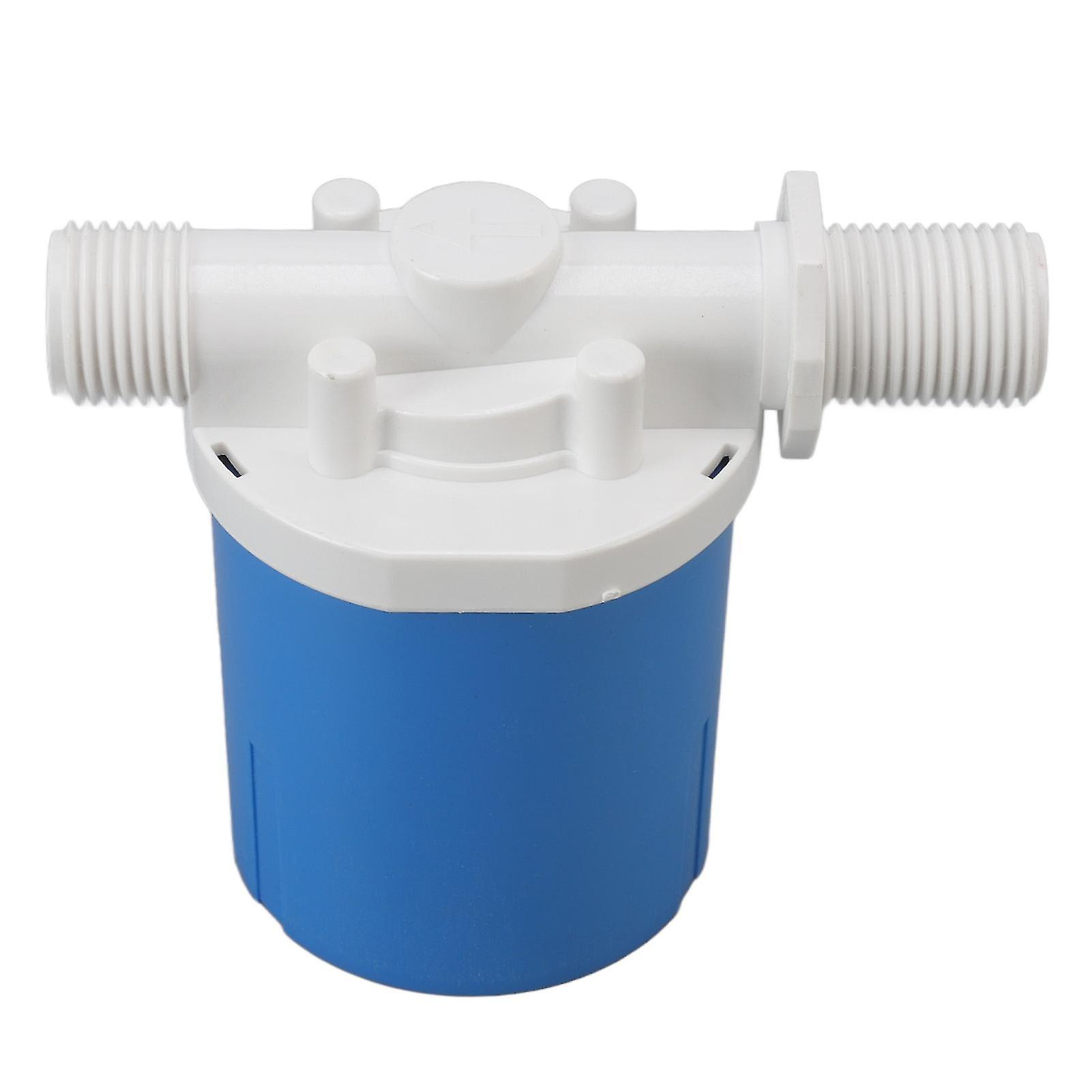 Automatic Float Valve Plastic Compact Leakage Proof Inner Water Level Control Valve for Water Tank G3/4 Built in Side Entry