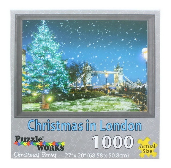 JPW JPW 80802LON C Christmas In London 1000 Piece ...