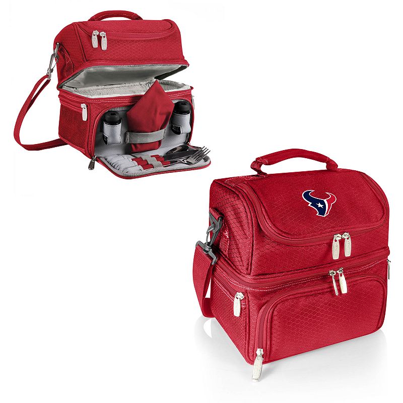 Picnic Time Houston Texans Pranzo 7-Piece Insulated Cooler Lunch Tote Set