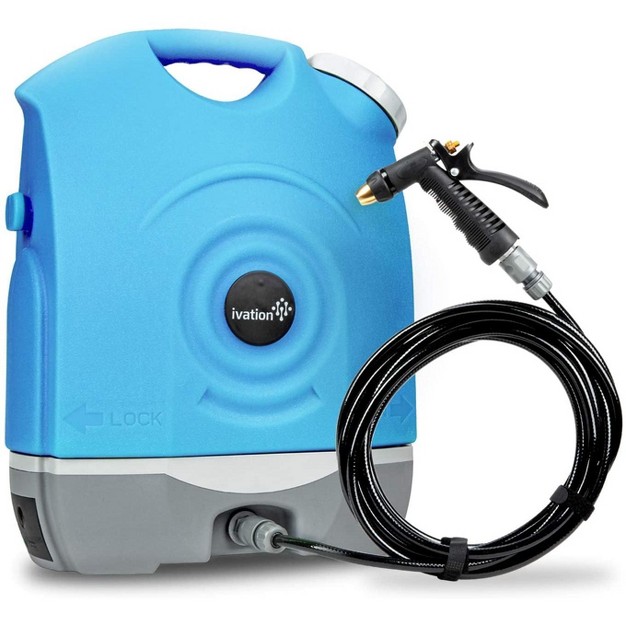 Ivation Portable Electric Pressure Washer Gun With Water Tank