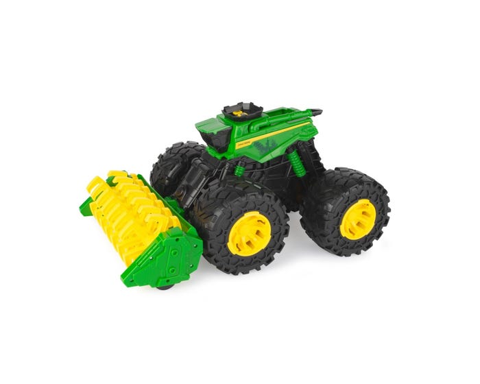 John Deere Monster Treads Combine， Toy Tractor - 47329