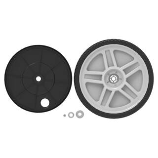 YARD FORCE 12 in. OEM Wheel Kit for YF22-3N1SP and YF22-3N1SP-SC Gas Mowers - Rear Wheel 1003350001