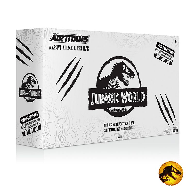 JAKKS Pacific AirTitans Jurassic World Massive Attack T-Rex R/C Toy