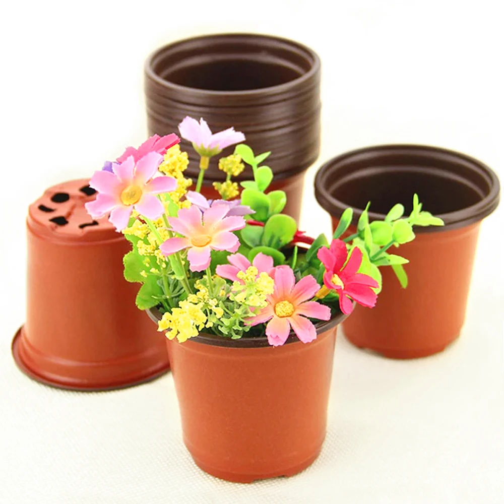 Cheap Sale Home Garden Supplies Plastic Nursery Pots Multiple Sizes Outdoor Garden Plant Seedling Pots