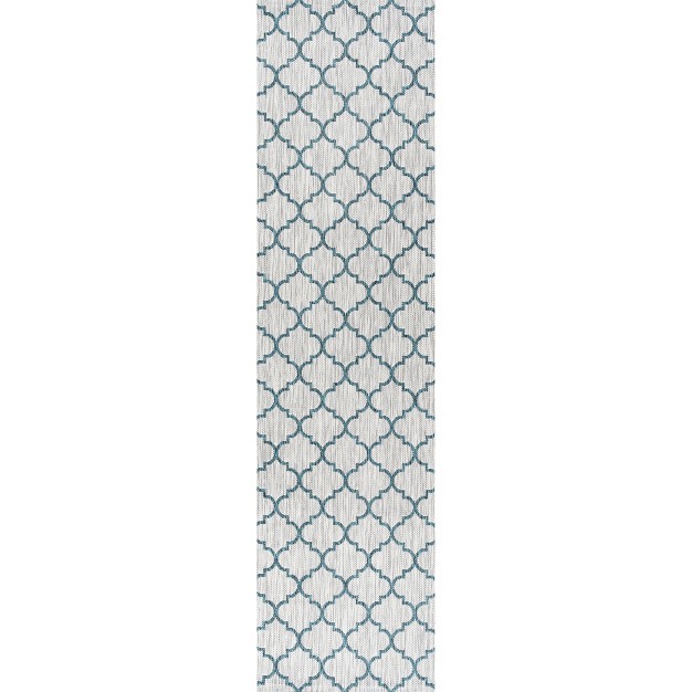 Arabesque Ogee Trellis Indoor outdoor Area Rug Jonathan Y