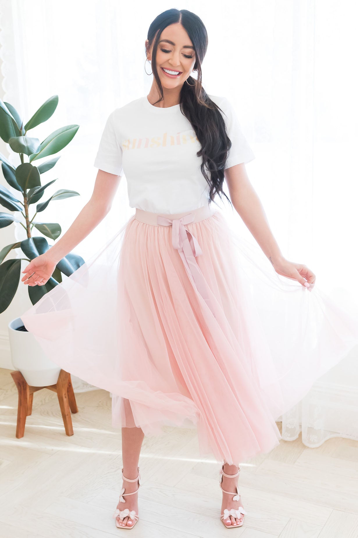 Forever Soulmates Modest Tulle Skirt