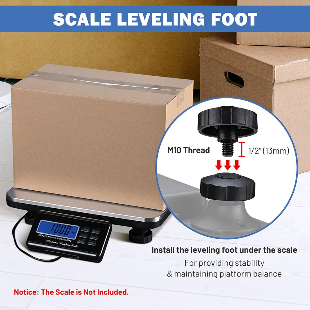 Yescom Digital Weight Scale Replacement Legs 4ct/Pack