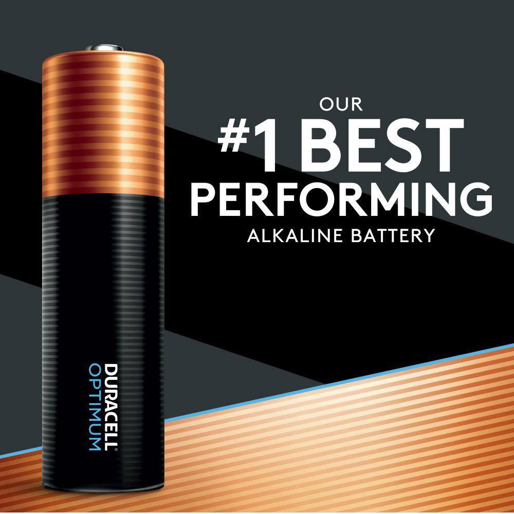 Duracell Optimum 12-Count AA and 12-Count AAA Alkaline Battery Variety Pack (24 Total Batteries) 004133304315