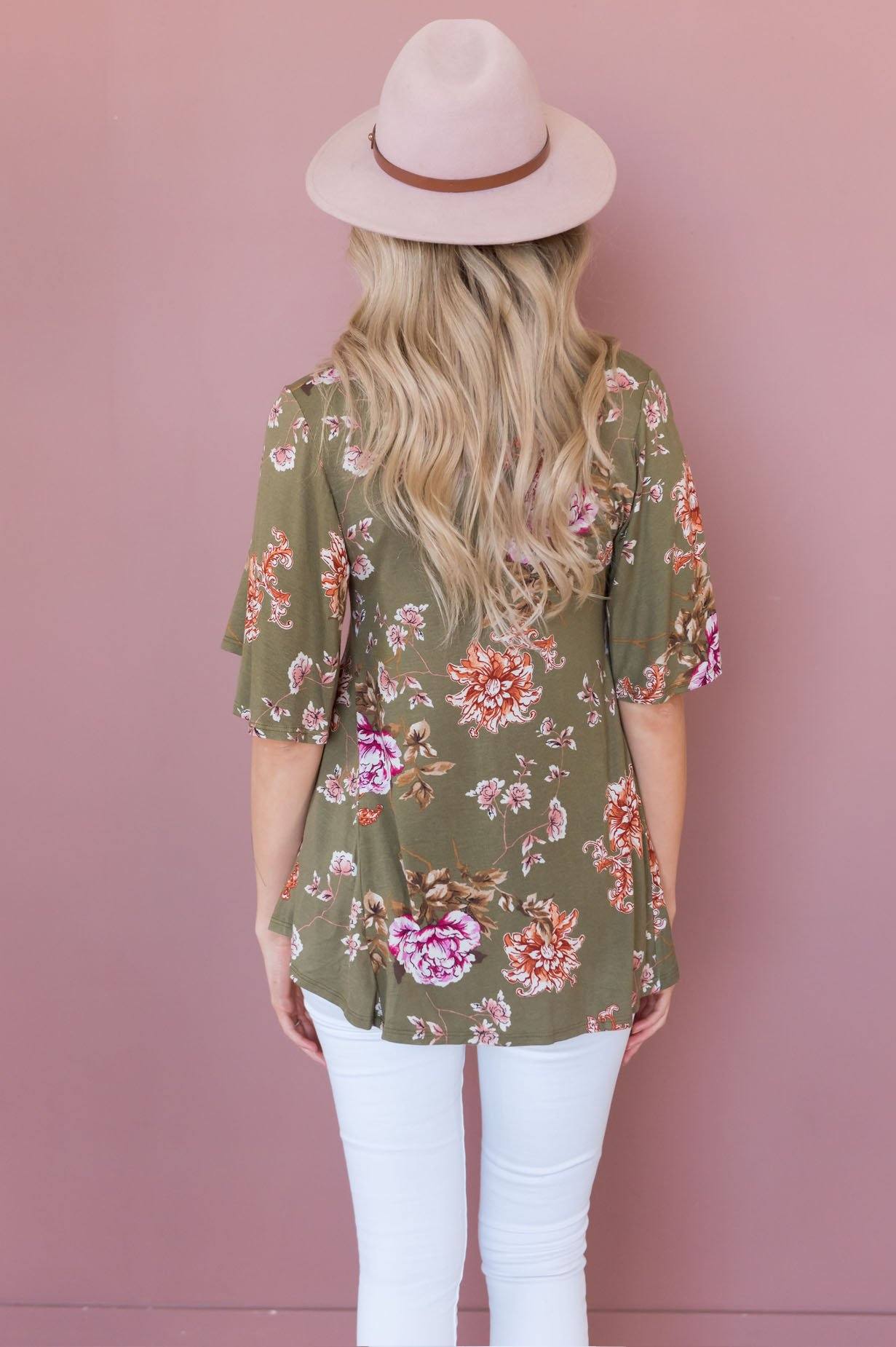 Secret Garden Modest Top