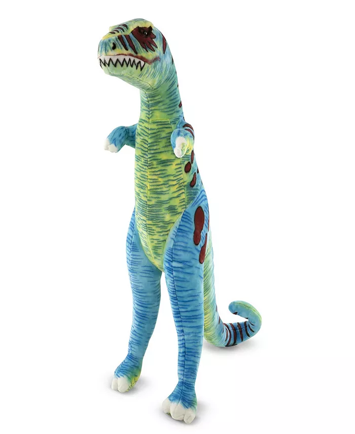 Melissa and Doug Melissa and Doug Jumbo TRex Dinosaur  Lifelike Stuffed Animal (over 4 feet tall) - Dinosaur Toy