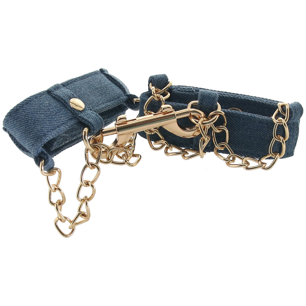 Ride 'Em Denim Ankle Cuffs