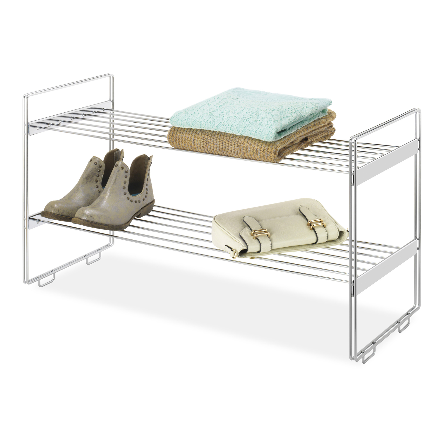 Whitmor 16-5/8 in. H X 12 in. W X 30 in. L Steel Closet Organizer Shelf