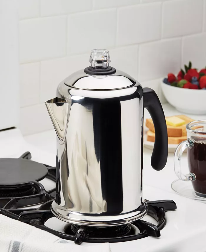 Farberware Yosemite Classic Stainless Steel 12-Cup Coffee Percolator