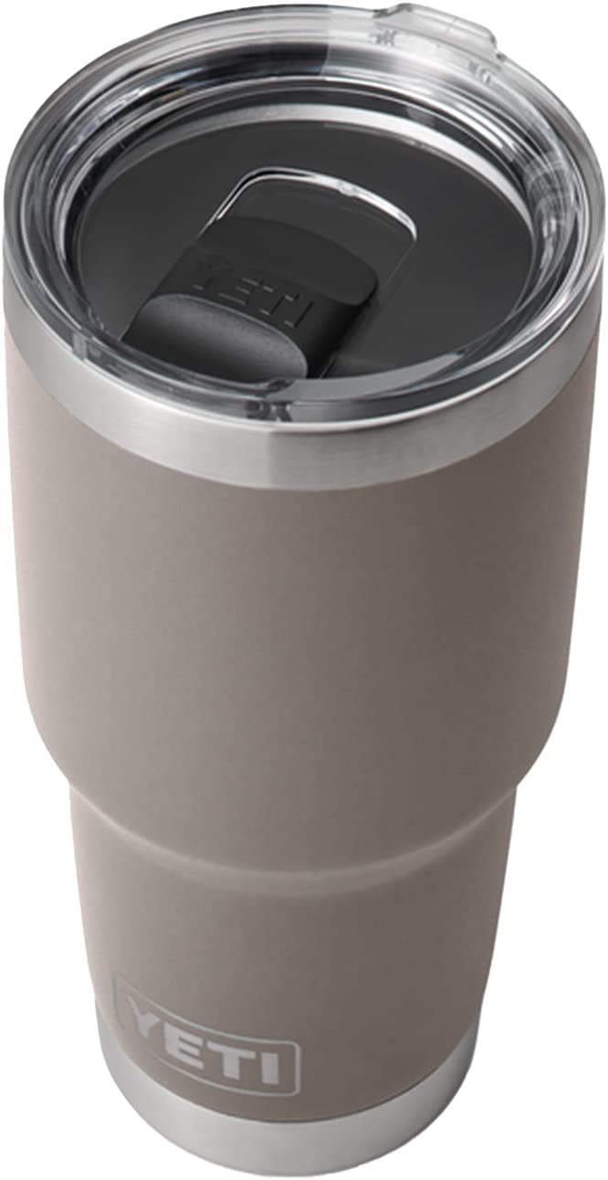 YETI Rambler 30 oz Stainless Steel Vacuum Insulated Tumbler w/MagSlider Lid， Sharptail Taupe