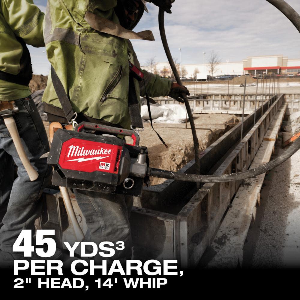 Milwaukee MX FUEL Concrete Vibrator