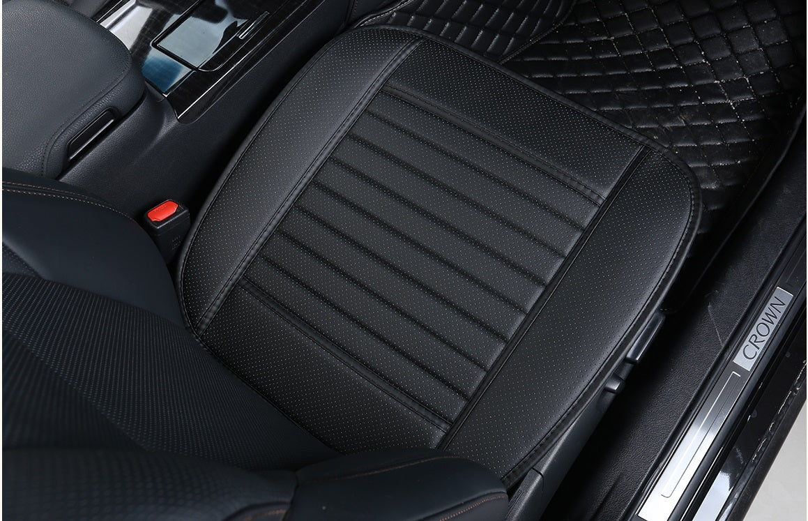 Edealyn F-002 Series Ultra-Luxury PU Leather Vehicle Seat Cover (W20” x D20” and 0.4” in Thickness)， Single Piece