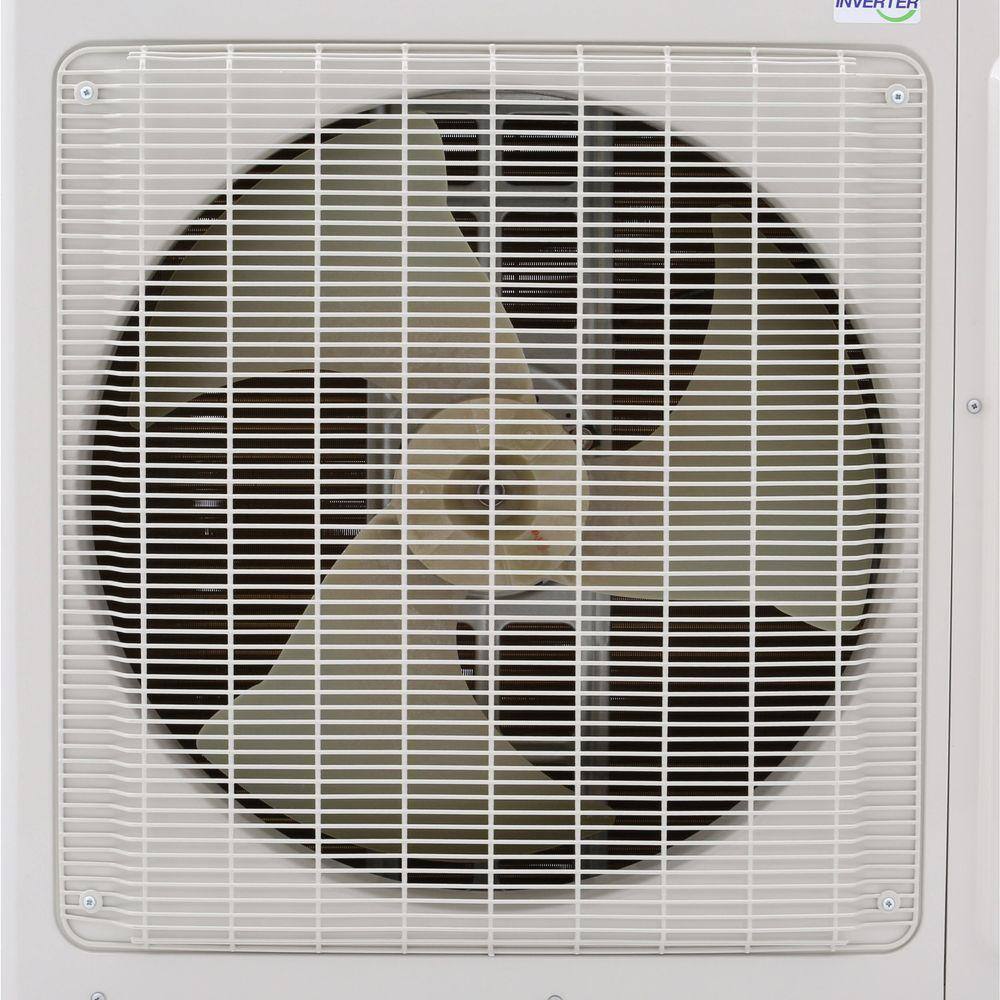 boreal Brisa Dual Zone 34000 BTU 3 Ton Smart Home Ductless Mini Split Air Conditioner Heat Pump 25 ft. Install Kit 230V MBRS36HP200