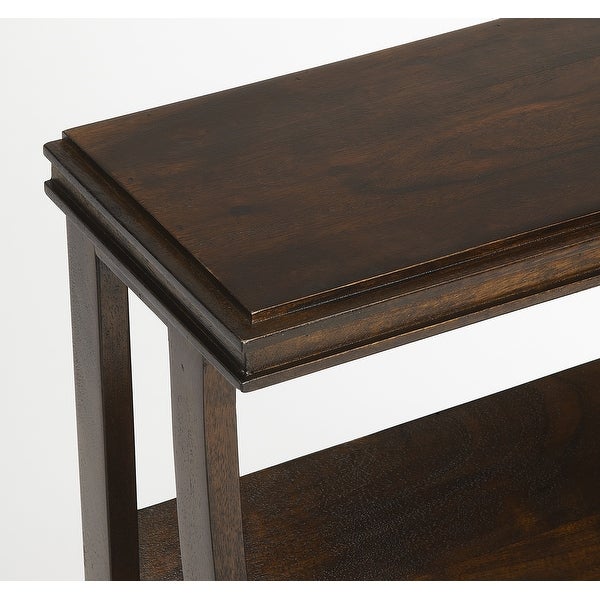 Butler Pascal Dark Brown Wood Book Table