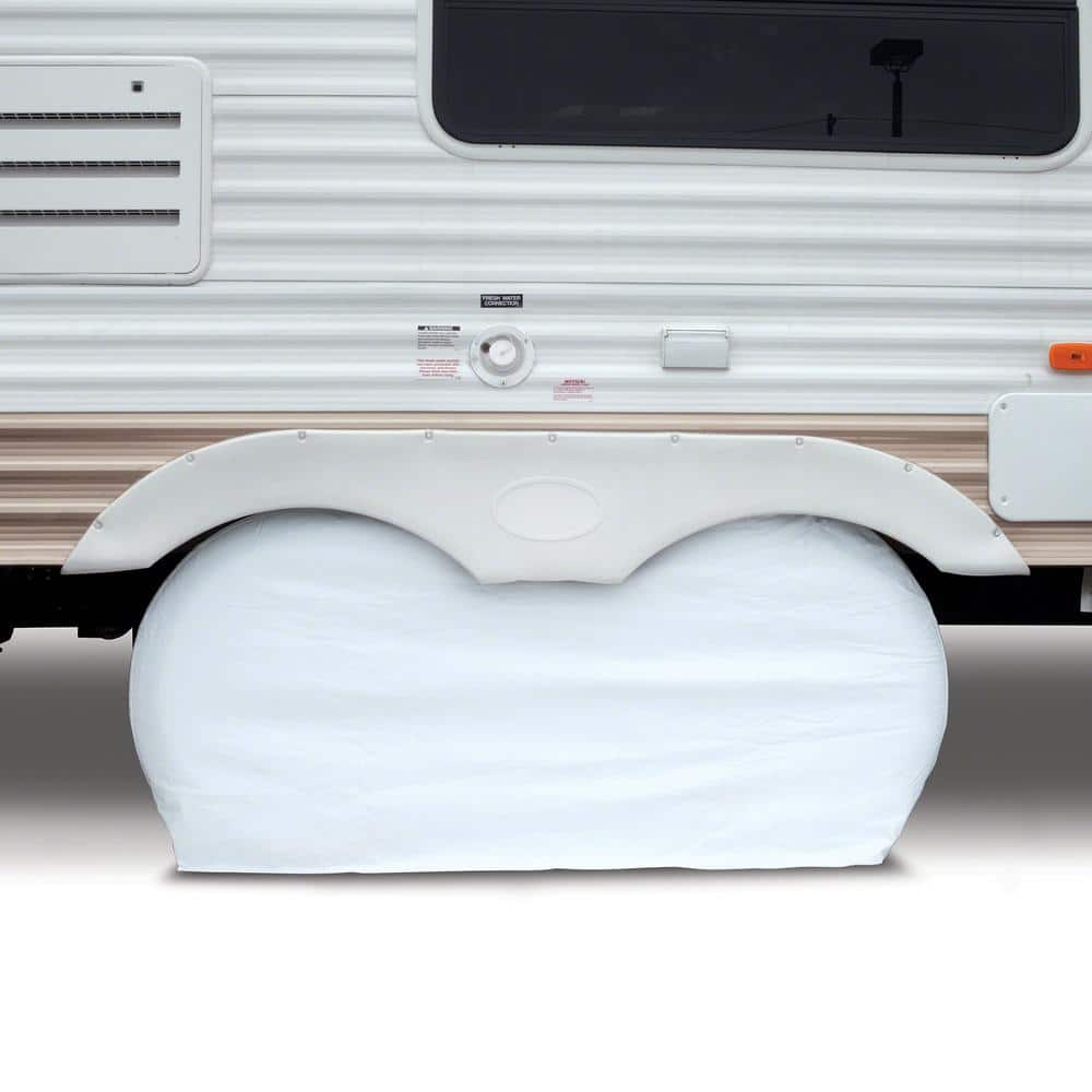 Classic Accessories OverDrive RV 60 in. L x 8 in. W x 27 in. H Dual Axle Wheel Covers 80-109-022801-00