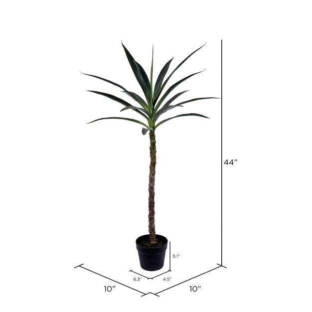 Vickerman Artificial Green Yucca Tree